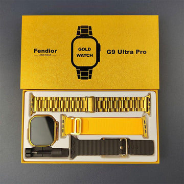 Original Fendior G9 Ultra Pro Smart Watch | Golden Edition