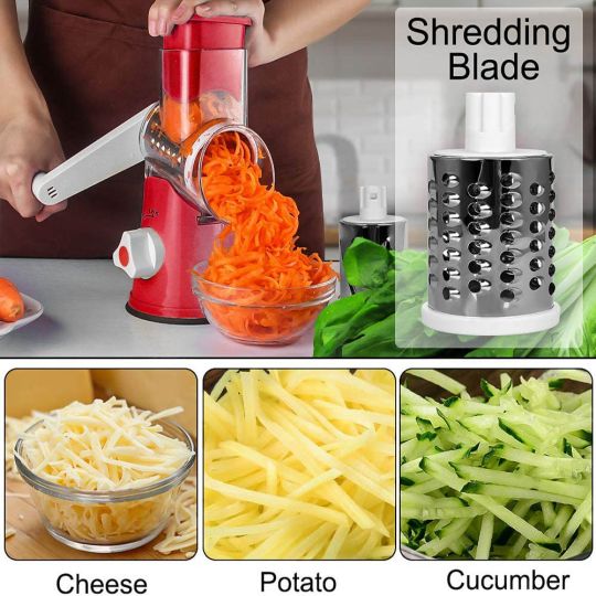 Roller Vegetable Cutter Hand Crank
